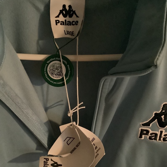 NWT Palace Kappa Blue Track Top Large - Picture 9 of 16